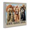 Stupell Industries Speak No Evil Cats Framed Giclee, design by Jim Baldwin